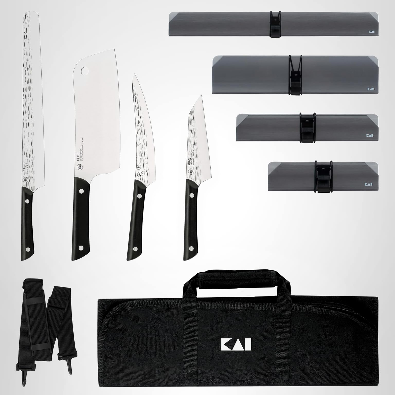 Amazon.com: KAI PRO 5 Piece BBQ Set, Includes 7