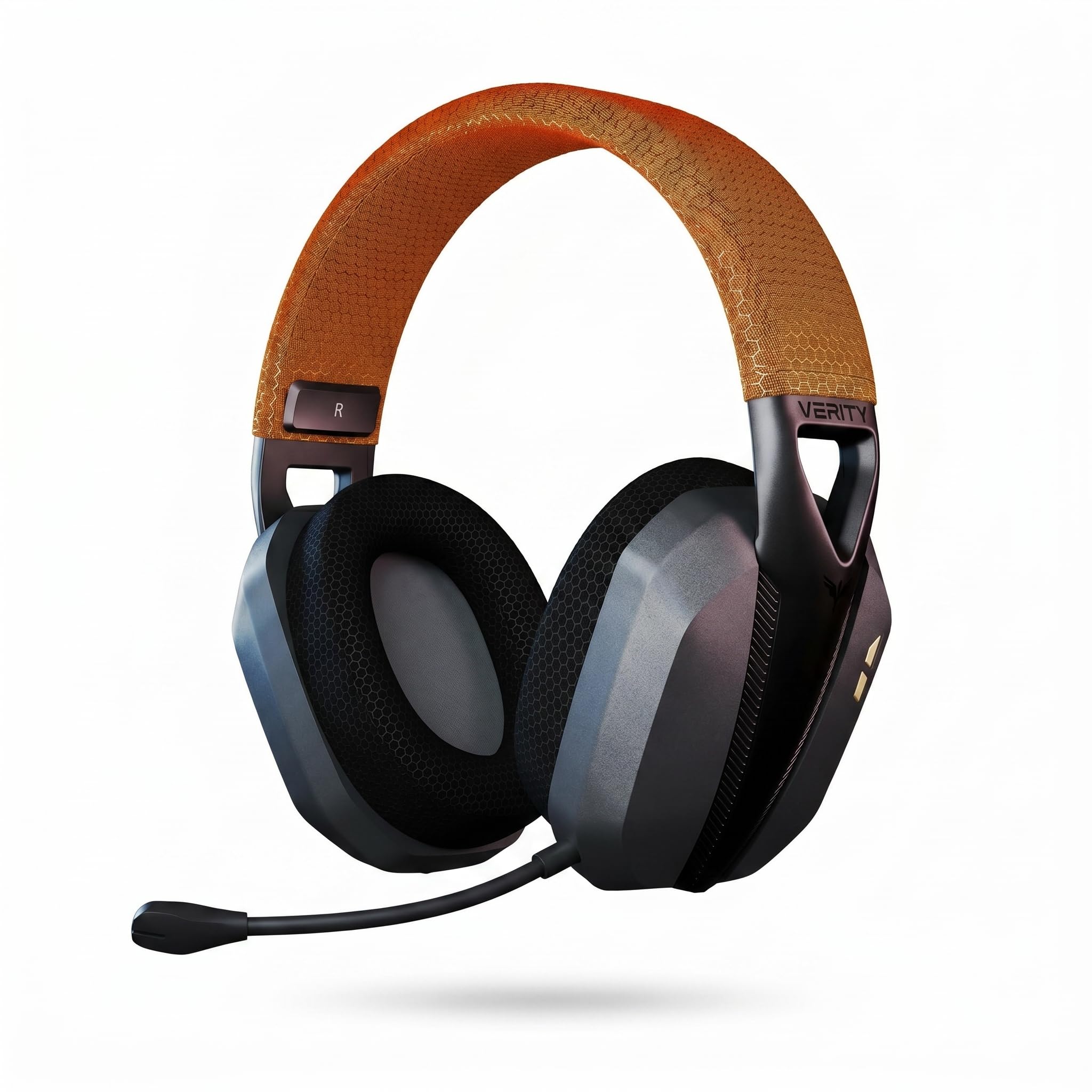 VERITY Sound Luxe Wireless Gaming Headset with Mic | 2.4G & Bluetooth Dual Mode | 50mm Drivers | 45+Hr Battery | Fast Charging Type-C | Lightweight for PC, PS & Mobile-picture-22
