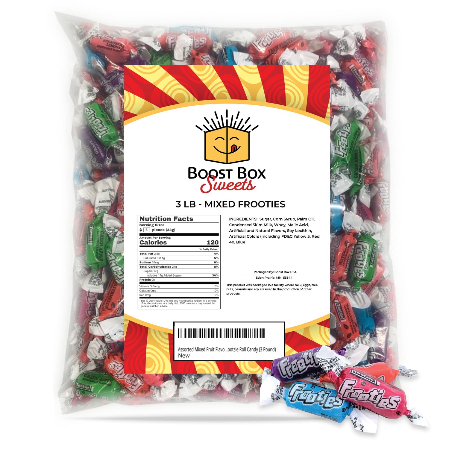 Amazon.com: Tootsie Frooties Candy Frooties Candy Bulk (3 Pound