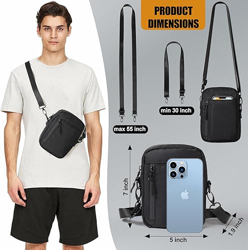 Miniatura 5 de Bolsa magnética para gimnasio, pequeña bolsa de gimnasio para mujeres y hombres, soporte para botella de agua para gimnasio, bolsa de camiseta