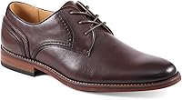 Tommy Hilfiger Boswell Men's Derby Oxfords - Memory Foam Insole, Faux Leather Comfort, Classic Lace-Up Dress Shoes