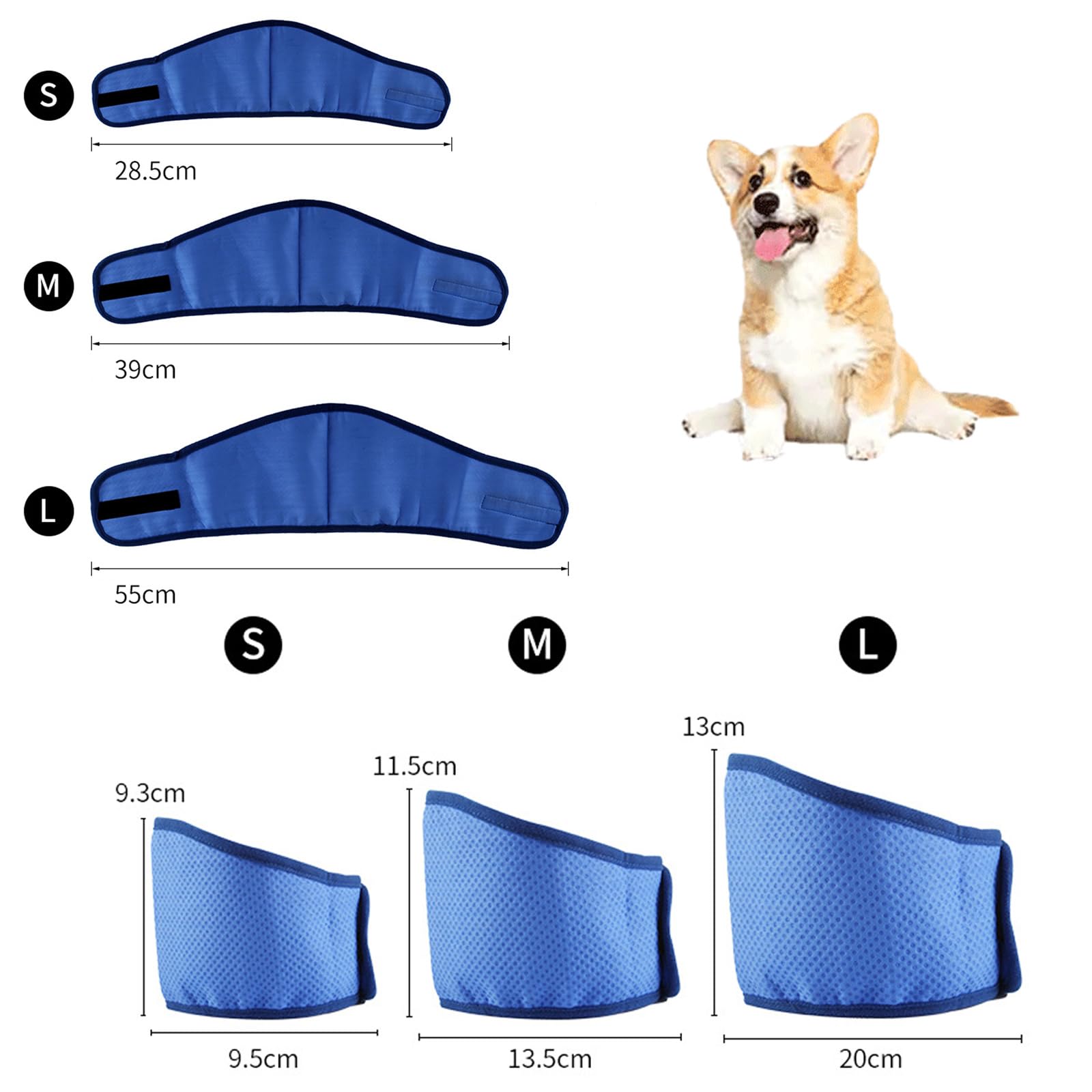 8 Stück Kühlendes Hundehalsband Für Hunde, Kühlhalsband Für Hunde, EIS, Hundehalstuch, Sofort Kühlende Halstücher Für Hunde, Kühlendes Hundehalsband, Kühlende Halstücher