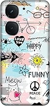 NDCOM for iQOO Neo 9 Pro Back Cover Premium | Durable iQOO Neo 9 Pro Back Cover | Stylish iQOO Neo 9 Pro Back Case | Fancy Printed Hard Case