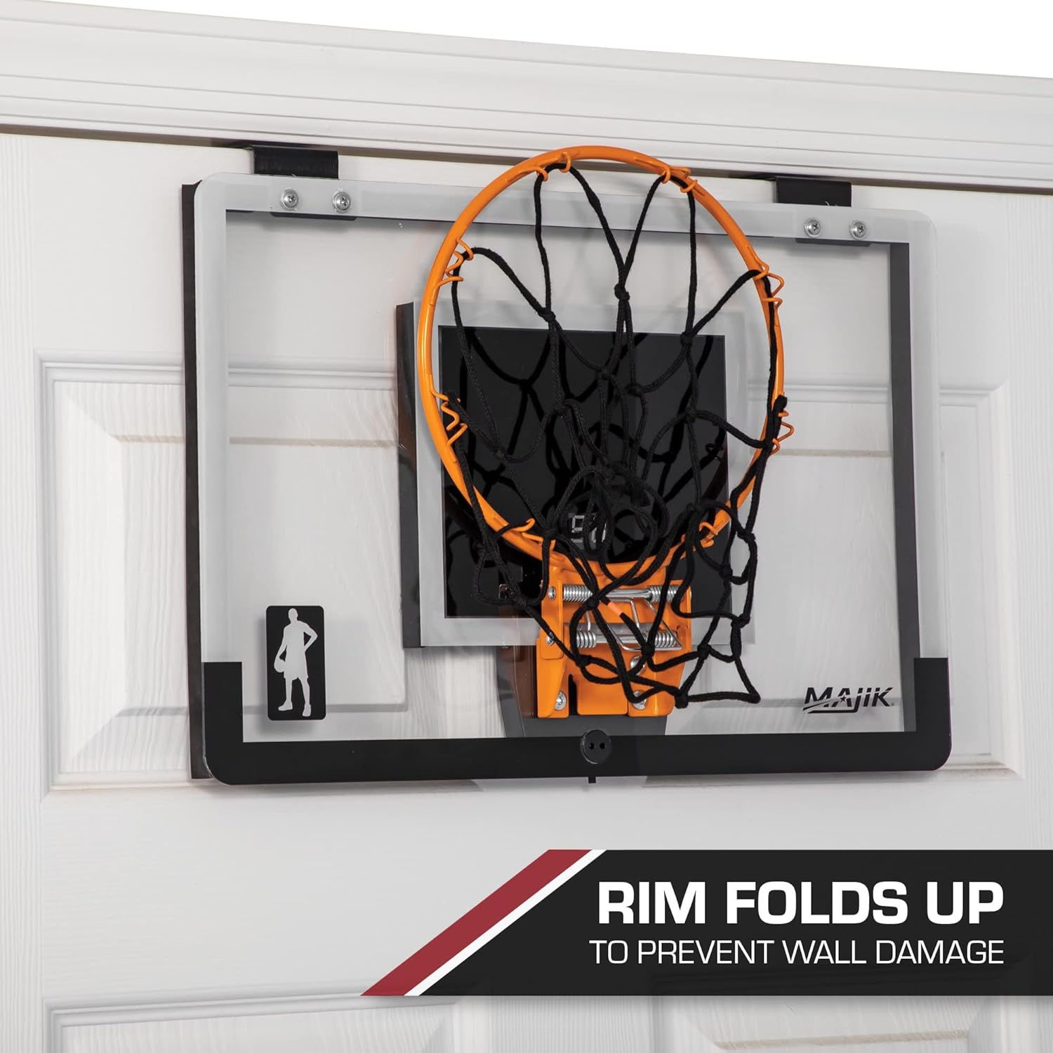 Majik Over The Door slam Dunk Basketball, Silver : Sports & Outdoors