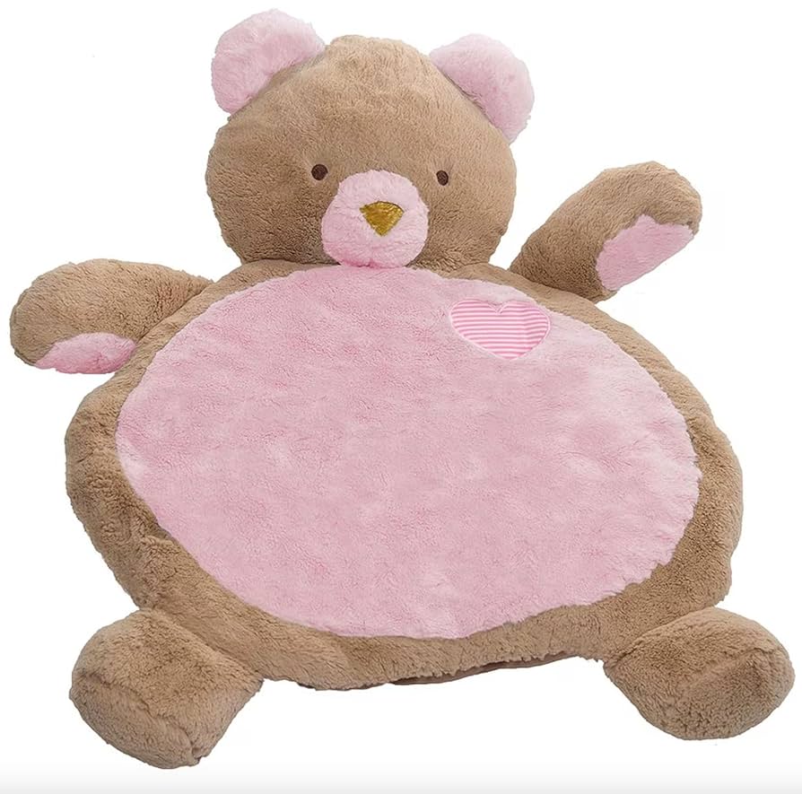 Amazon.com : Mary Meyer Bestever Baby Mat, Pink Bear : Early
