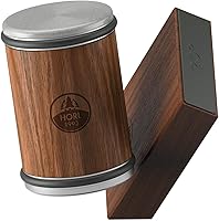 HORL 2 Walnut Rolling Knife Sharpener - German-Made Diamond & Ceramic Roller for 15°/20° Razor-Sharp Kitchen Knives