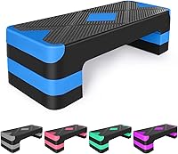 Vista 1 de Entrenador de plataforma escalonado aeróbico de entrenamiento de ejercicio ajustable