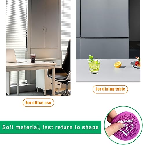 Miniatura 6 de Augeny 4 posavasos para automóvil, posavasos antideslizantes de PVC, 2.76 pulgadas, con cruz bendecida y corazón cristiano, accesorios interiores