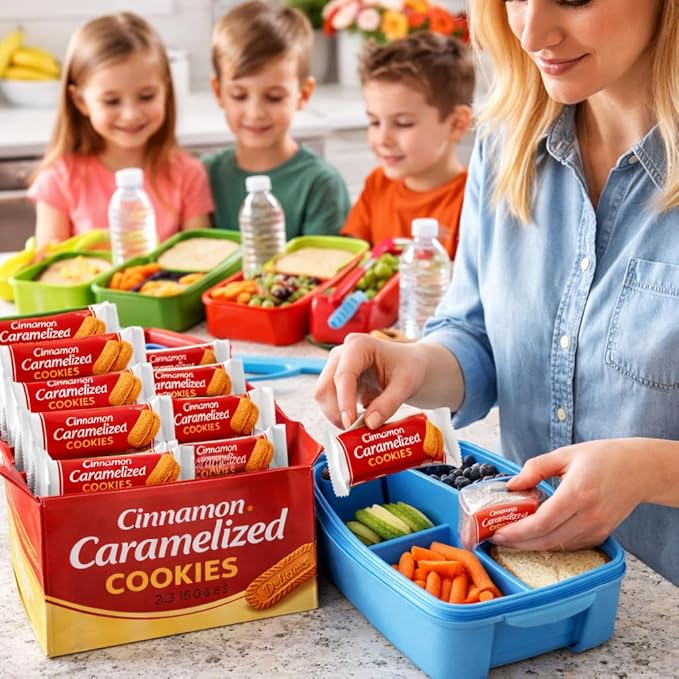 Galletas Belgian Shortbread Cinnamon Caramel 32 Paq miniatura 3