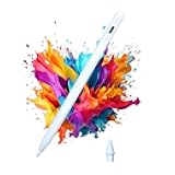 Stylus Pen for iPad 2018-2025 No Lag Tilt Sensitivity Bluetooth Fast Charge for Apple Pencil with Magnetic Compatible with iPad 11/10/9/8/7/6 Air 3/4/5 Pro 11/12.9/M4 Mini 5/6