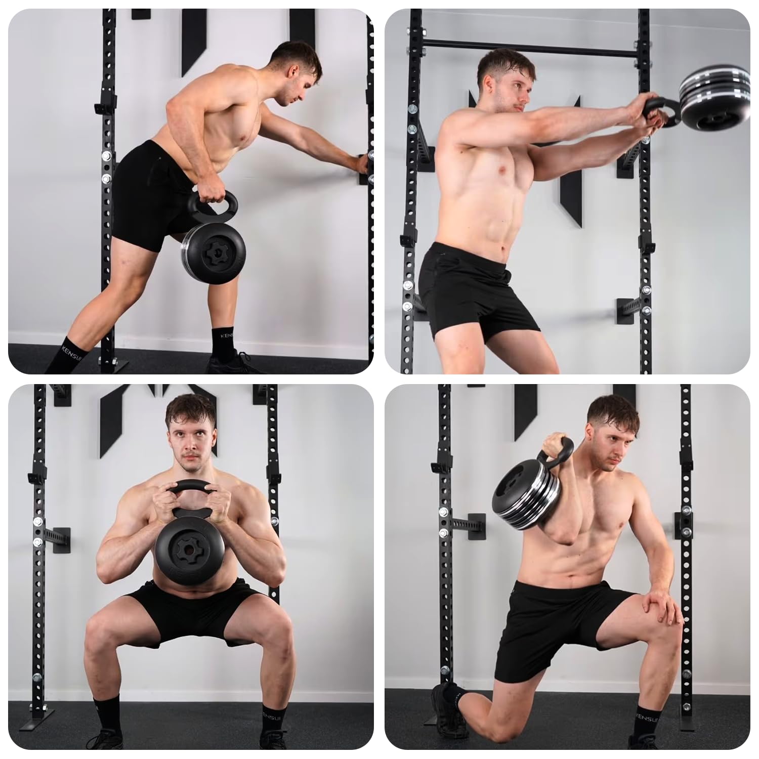 Amazon.com : Kensui EZ-BELL PRO 100 lb Adjustable Kettlebell