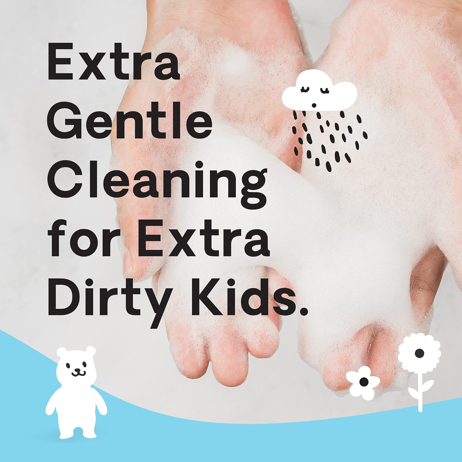 Hello Bello Fragrance Free Bubble Bath | Tear-Free, Hypoallergenic, Dermatologist & Pediatrician Tested for Babies and Kids | 10 Fl Oz