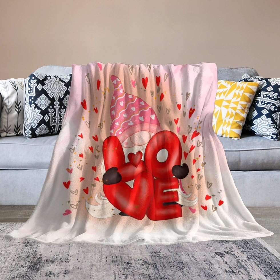Couverture de lit en peluche douce 127x152cm pour canapé - 6
