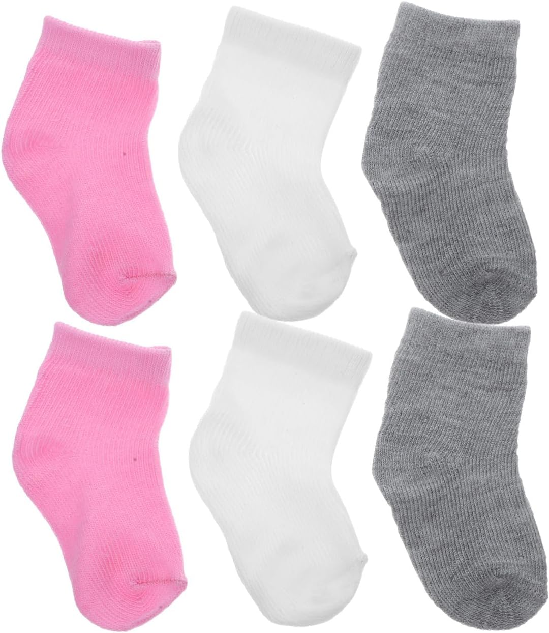 Toyvian 6 Pairs Mini Doll Socks Set for 18 Inch American Dolls Colorful Clothing Accessories for Girls for Dress-Up and Play