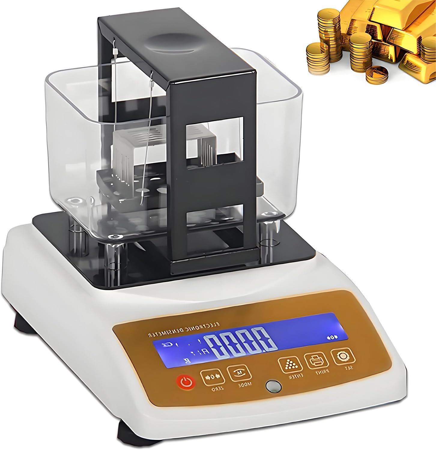 Precious Metal Authenticity Tester,Gold Purity Testing Machine,Gold Purity Analyser, for Platinum, Palladium, Jewelry, Pawn Shop, Refinery Precious Metal Tester 200k