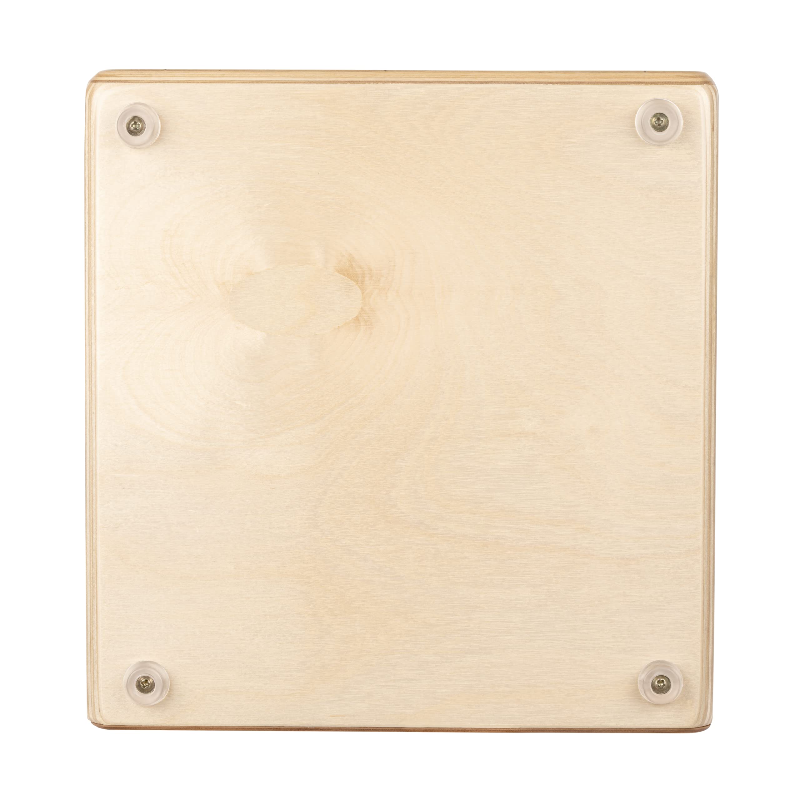 Ortega Guitars Performer Series Cajon – Caisse Claire Grand Format pour Gaucher avec Micro – Surface de Frappe Noyer, Naturel Satiné (OCJPF-3-L)