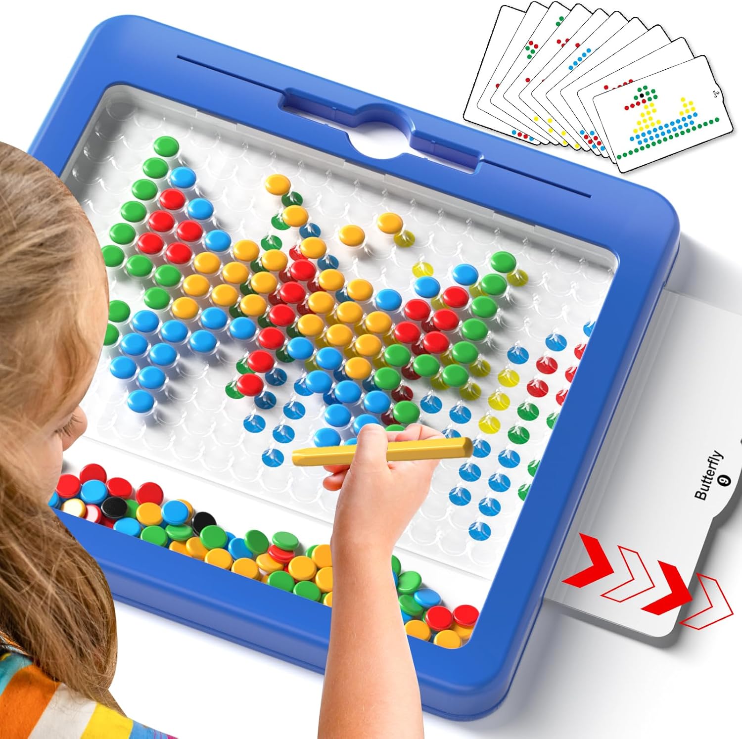 Large Dots Board for Toddlers, Drawing