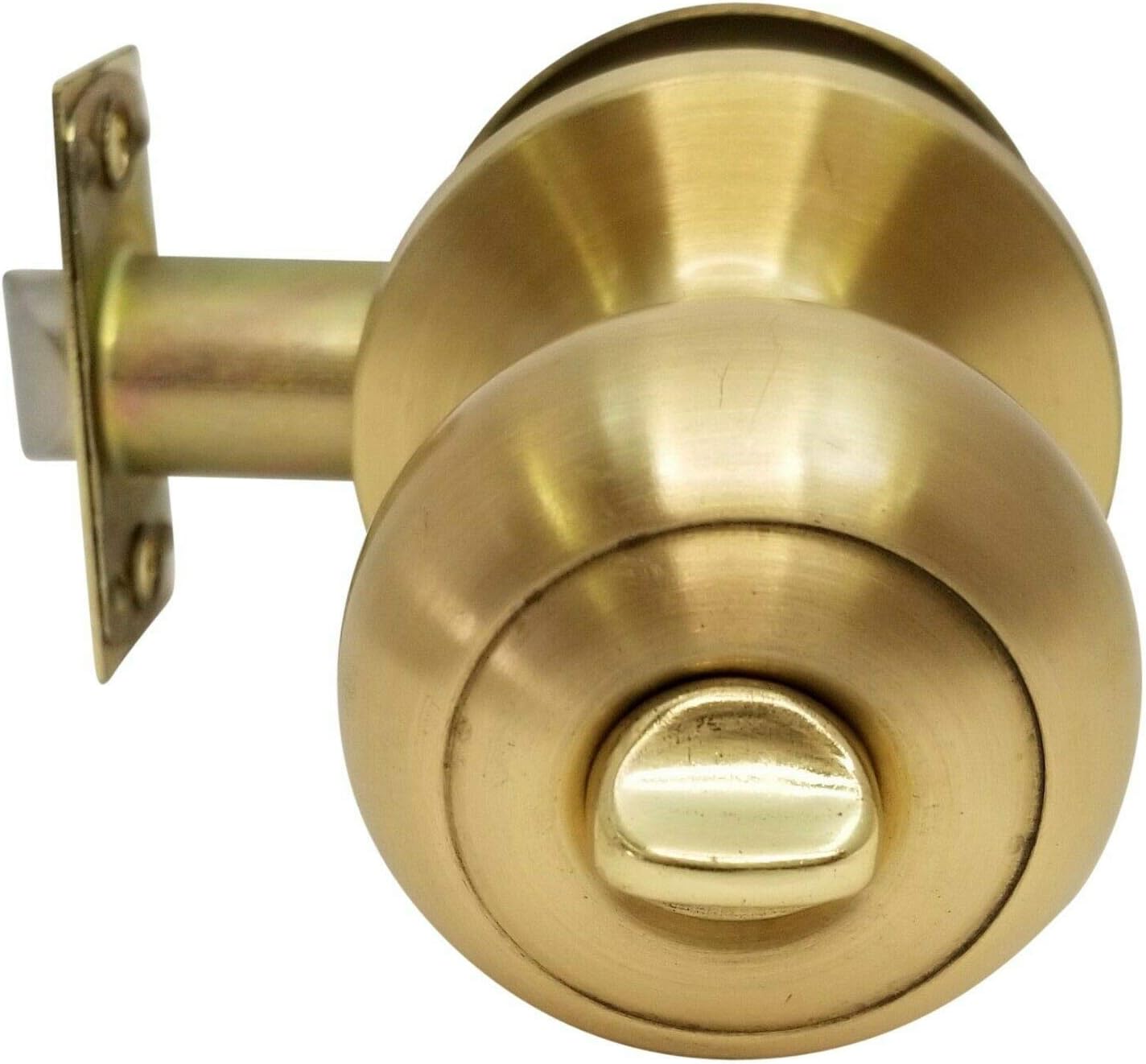 5 x Door Knob Lock Entry Keyed Cylinder 3 Keys Exterior Interior Sc1 SB