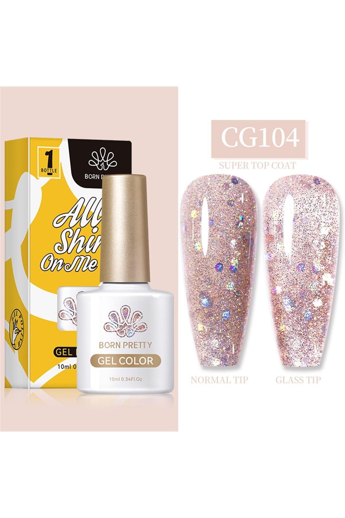 Born Pretty 10 Ml Sılky Whıte Serisi Kalıcı Oje Cg104 (55845) 2707