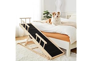 Woohoo Dog Ramp for Bed with Side Rails