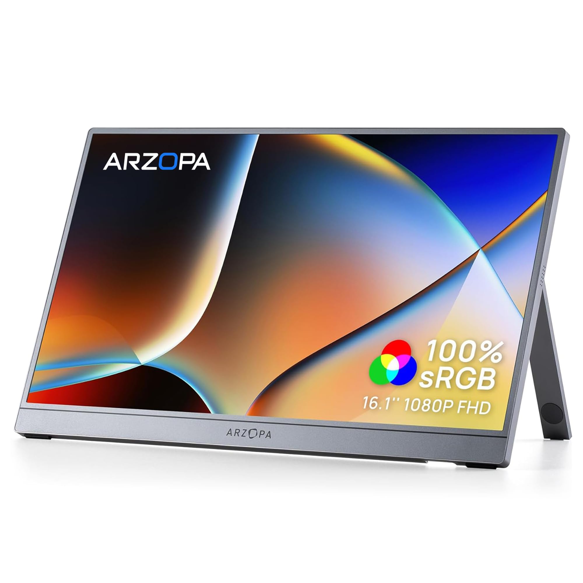 Amazon.co.jp: ARZOPA 16.1インチ モバイルモニター グレー | フルHD