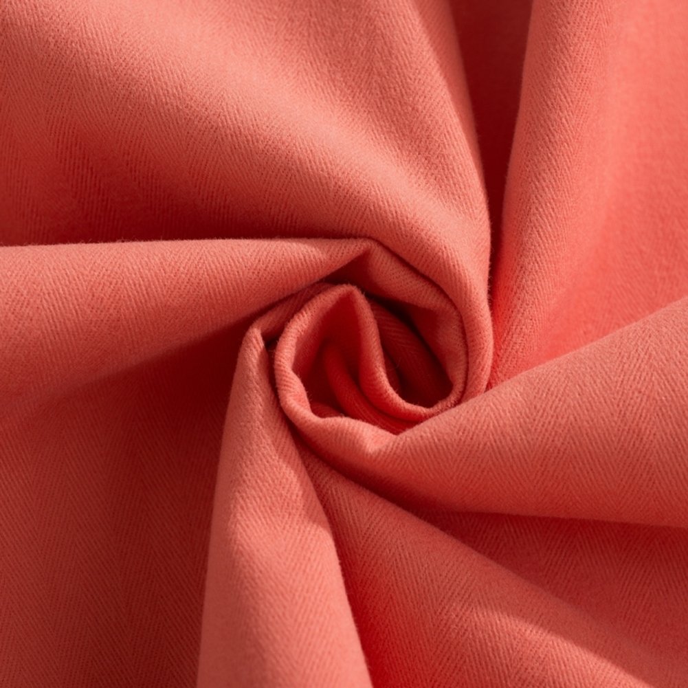 Drap pur coton épais fini poncé anti-froid pour grand lit