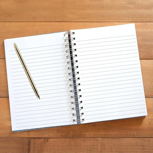 Miniatura 64 de Designer Greetings, Designer Papers - Diario de tapa flexible con banda elástica, diseño "Follow the Rainbow", 320 páginas (6 x 8.25 pulgadas)