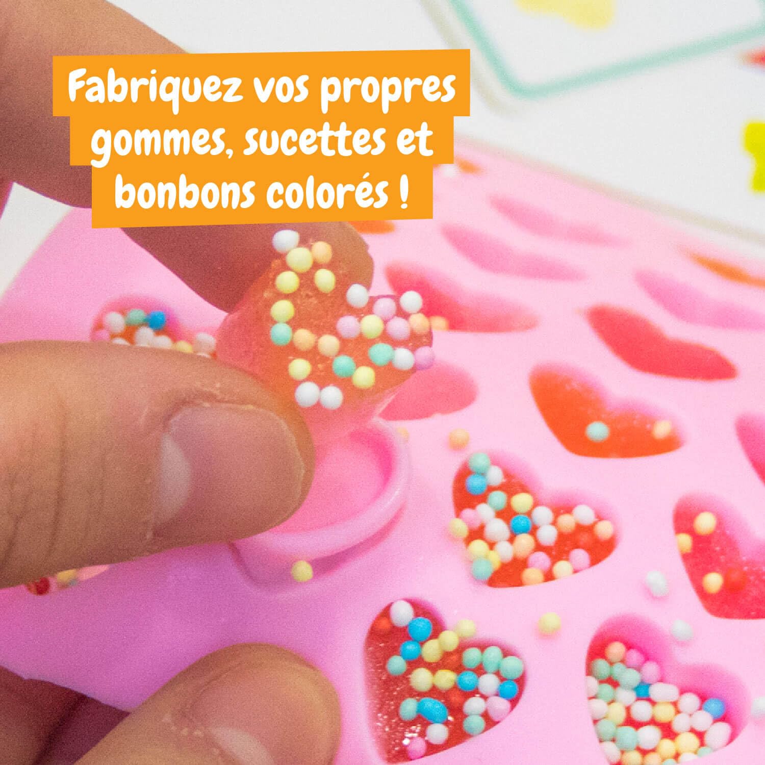 Science4you Laboratoire de Sucreries - Jeux de Fabrication de Sucettes, Bonbons pour Enfant et Beaucoup Plus, 26 Contenus, Jouet, Cadeau pour Garçon et Fille 8+ ans