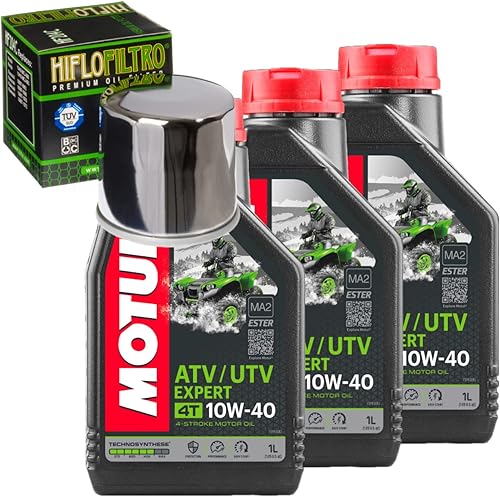 Kit de cambio de aceite 10w-40 para Yamaha 2010 YFM450FX Wolverine 4WD SRA