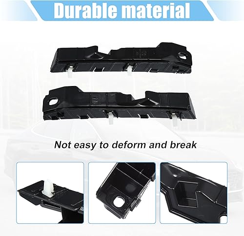 Miniatura 7 de X AUTOHAUX 1 par parachoques delantero soporte soporte soporte para Hyundai Sonata 2011-2015 86513-3S000 86514-3S000 lado izquierdo y derecho