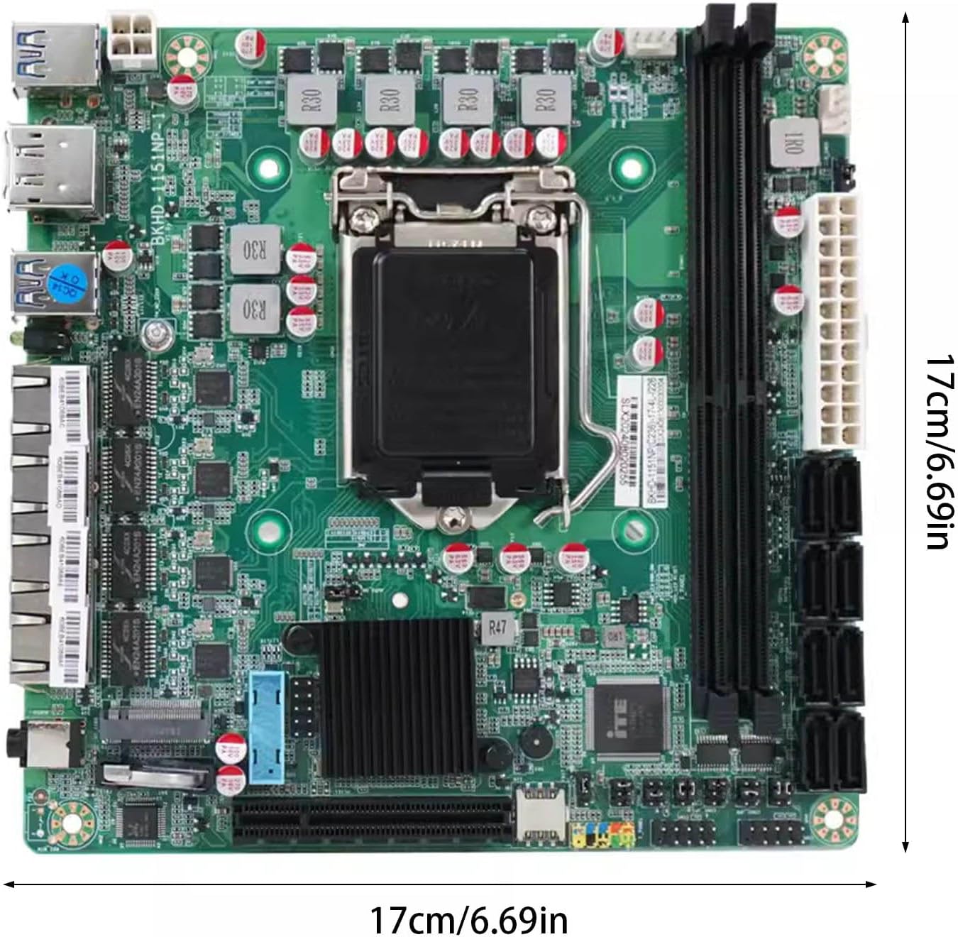 C236 With C236チップセットDDR4 32GB 8x SATA3.0ボードの交換