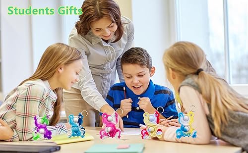 Miniatura 3 de 24 paquetes de ranas a granel Push Fidget Bubble Mini Pop Fidget Niños Fiesta de Cumpleaños Suministros y Clase Estudiantes Premio de Burbuja