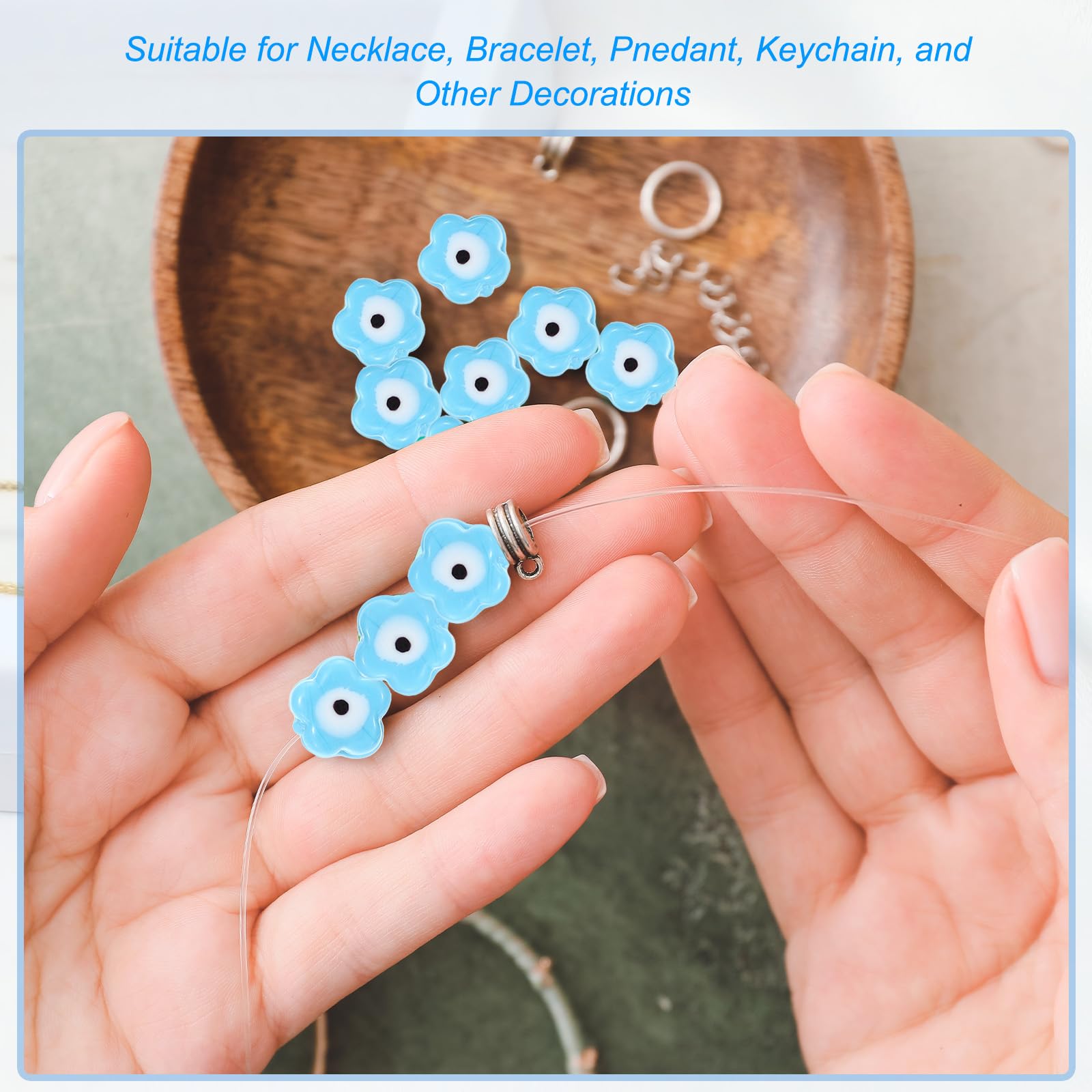 PATIKIL 12mm Evil Eye Beads - Image 4