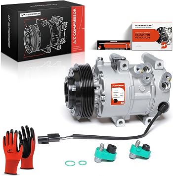 A-Premium Air Conditioner AC Compressor with Clutch