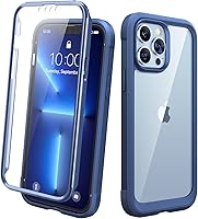 Vista 195 de Diaclara Funda diseñada para iPhone 14 Pro Max de 6.7 pulgadas, funda de teléfono resistente de cuerpo completo con protector de pantalla