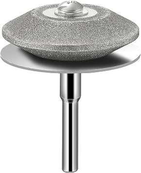 Diamond Lawn Mower Blade Sharpener for Drill, 120 Grit