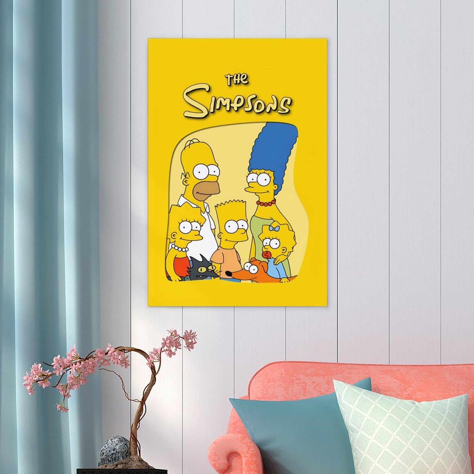 Amazon.co.jp: シンプソンズ ポスター 絵画 インテリア 壁紙用 壁紙