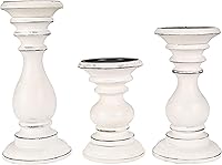 Vista 5 de The Wooden Town - pilares decorativos de madera para velas