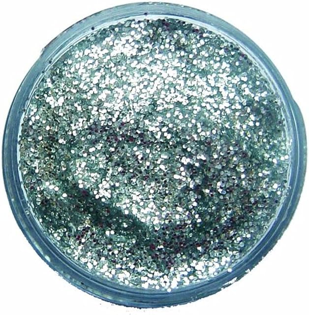 Snazaroo Face and Body Paint, Glitter Gel, 12 ml - Silver