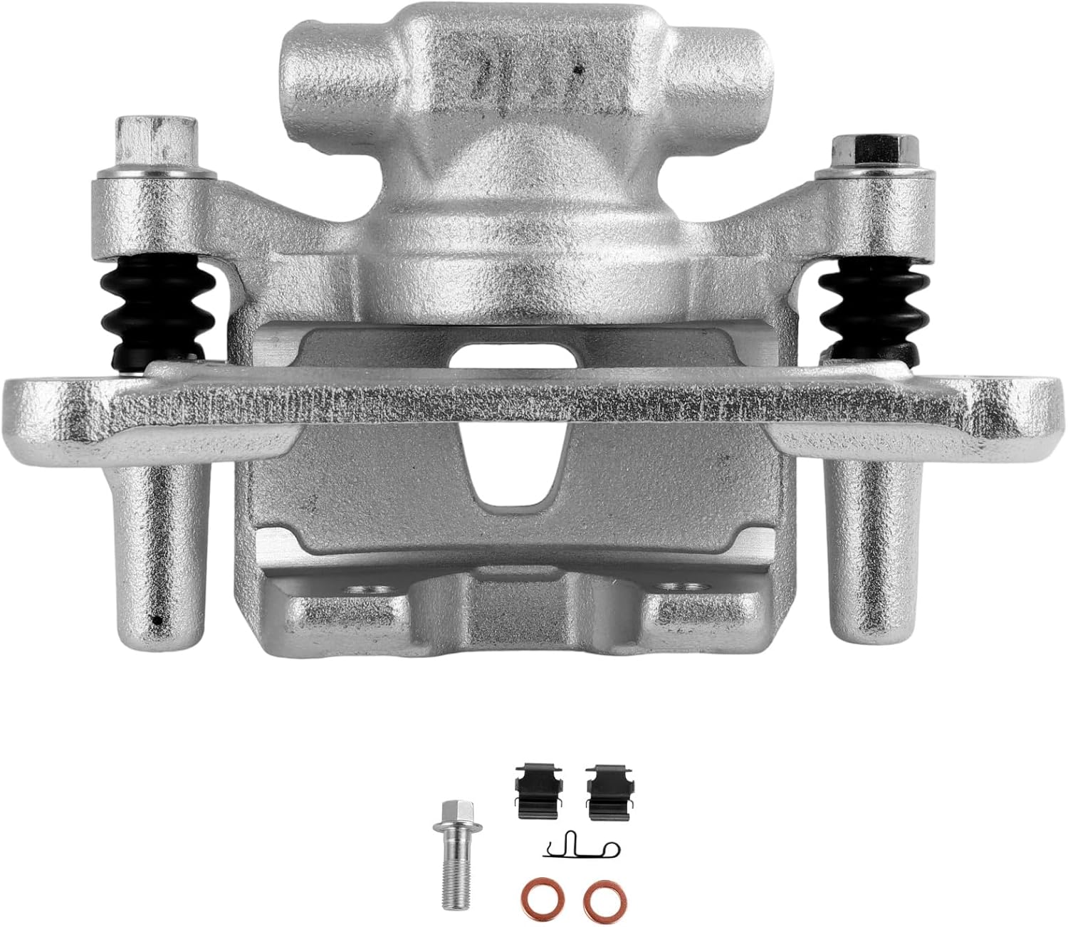 SCITOO 19B2933 Rear Left Disc Brake Caliper w/Bracket Fit For Mitsubishi For Endeavor 2004-2008 2010-2011, Single Piston
