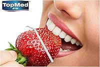 Vista 3 de Palillo de dientes de plástico con ángulo para el cuidado oral, palillo de dientes con ángulo de 180 unidades (paquete de 1)