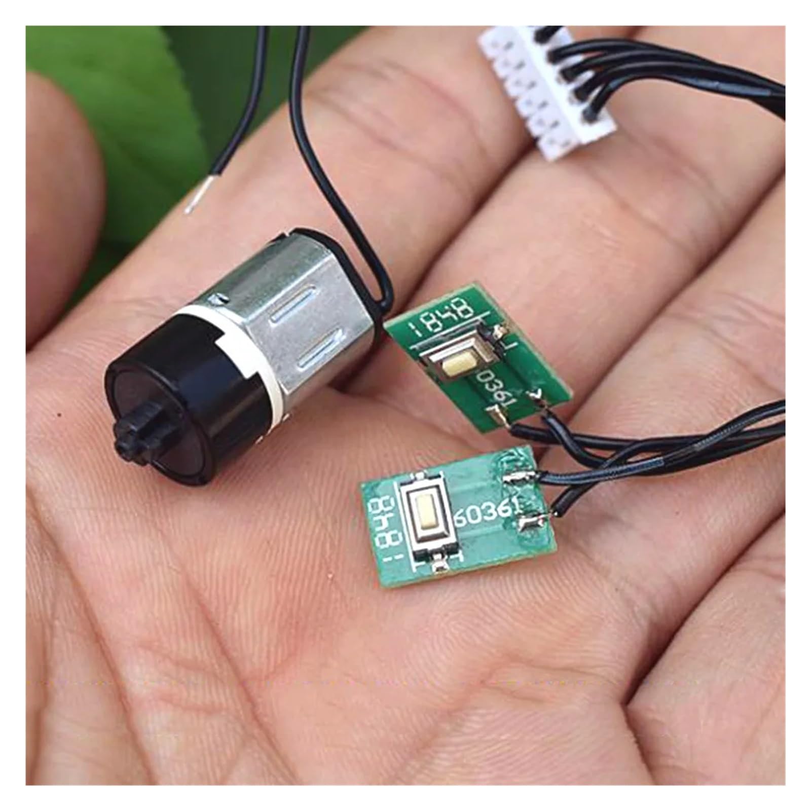 SSQAMACNC 12mm Planetary Gear Starter 5V DC to 6V DC, 168RPM, with Switch