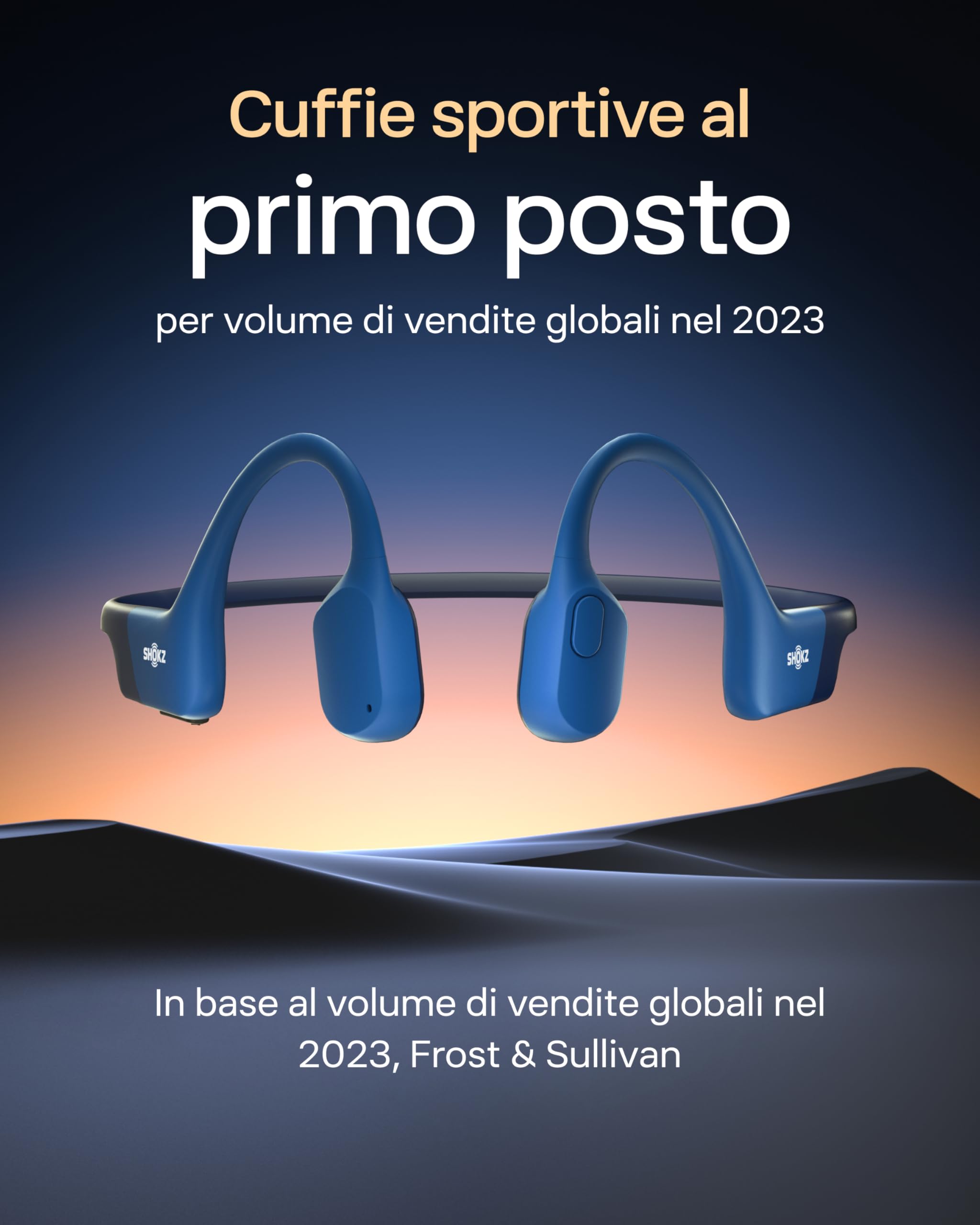 SHOKZ OpenRun Earphones Outdoor Bluetooth Sport - Dettaglio