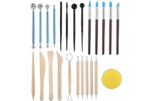 RUBFAC Sculpey Air Dry Clay Tool Kit