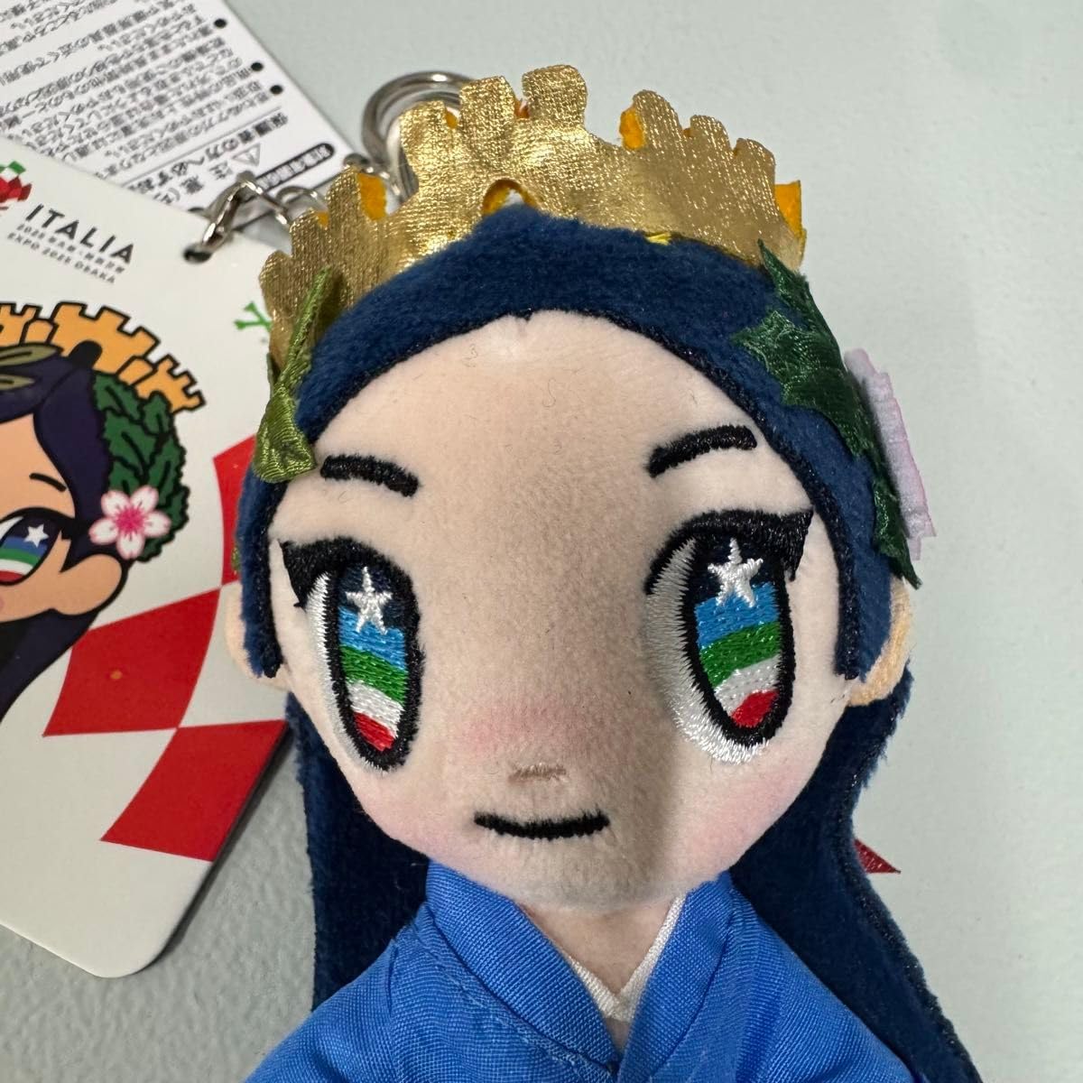 在庫ラスト　希少万博　イタリアン館　和服 ぬいぐるみ イタリアちゃん イタリアちゃん 【万博 イタリア館】和服 ぬいぐるみ大 - メルカリ