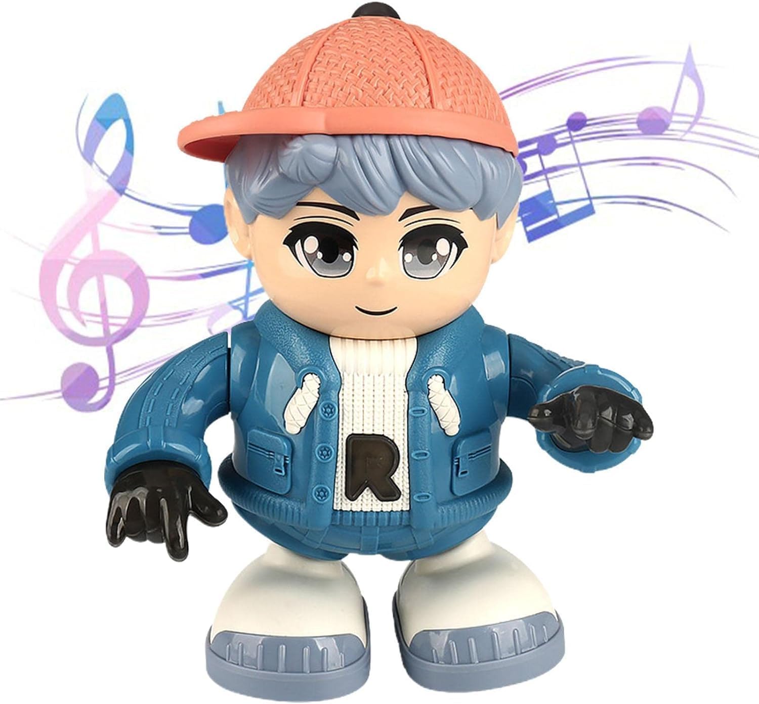 Honestum Dancing Boy with Lights & Music, Battery Operated Dancing Toys Musical Dancing Robot Boy with Legs and Hands Movements (Dancing Boy Toy) (B0D8TGNQHK) Amazon Price History, Amazon Price Tracker