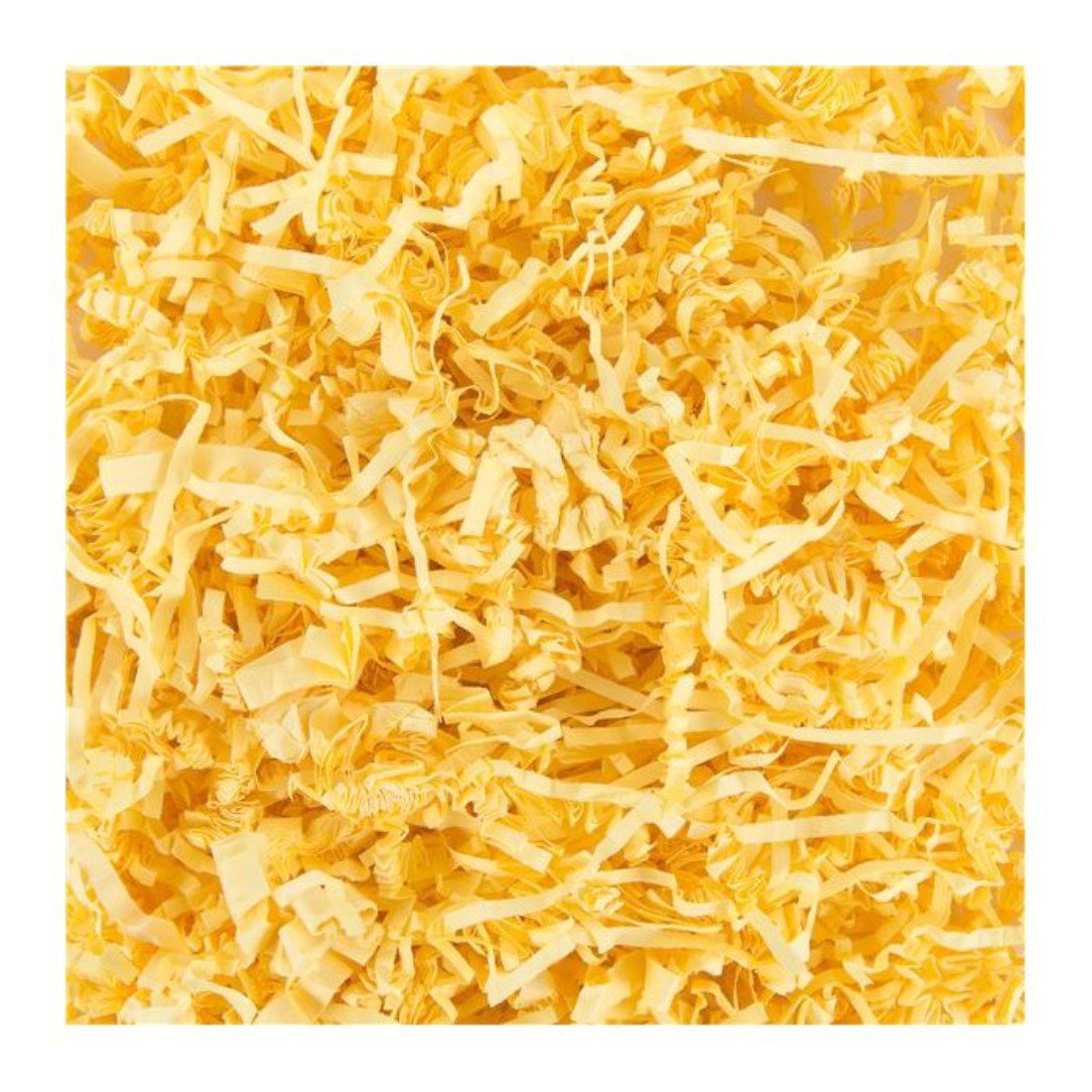 10 Grams of YELLOW Luxury Hamper Shred Gift Packaging - Extra Soft Shredded Tissue Paper