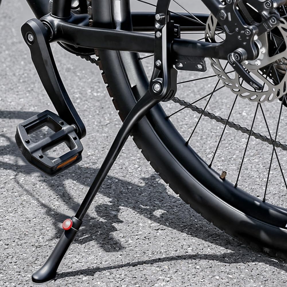 Caballete Lateral Ajustable Bicicleta 24-29 Pulgadas Aleación Aluminio