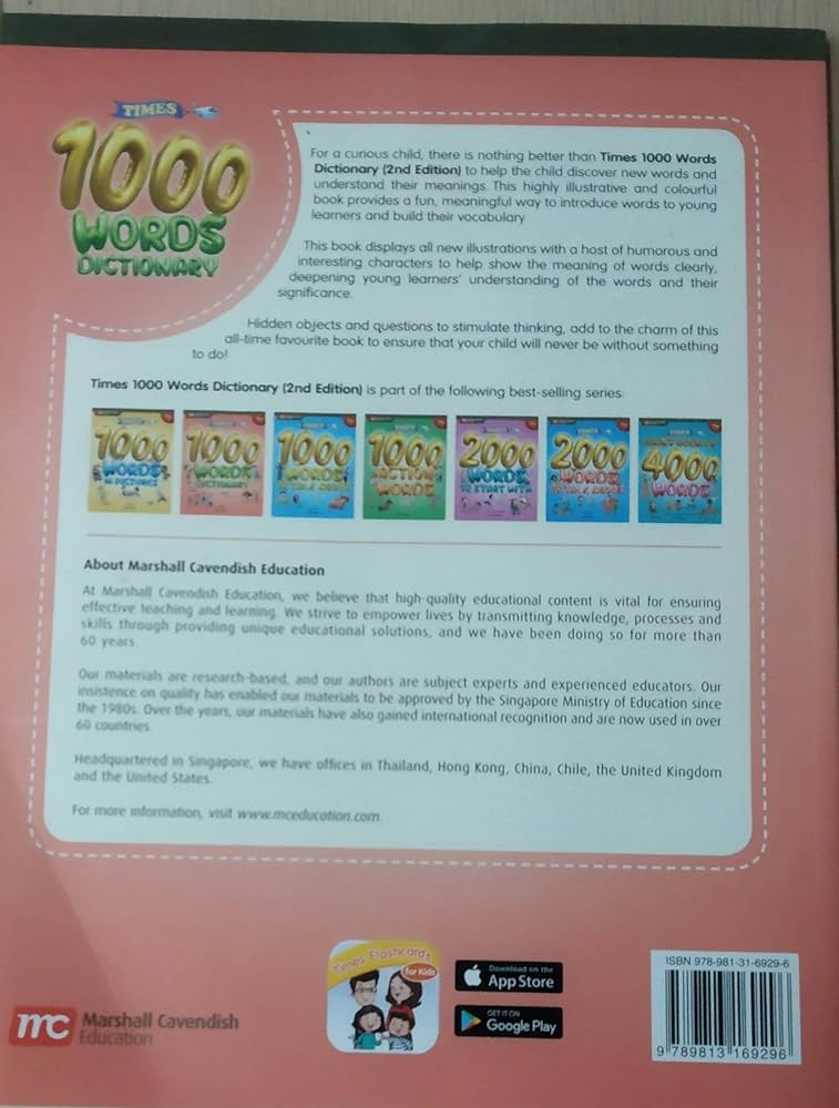 TIMES 1000 WORDS DICTIONARY 2ND EDITION: Myra Ellis