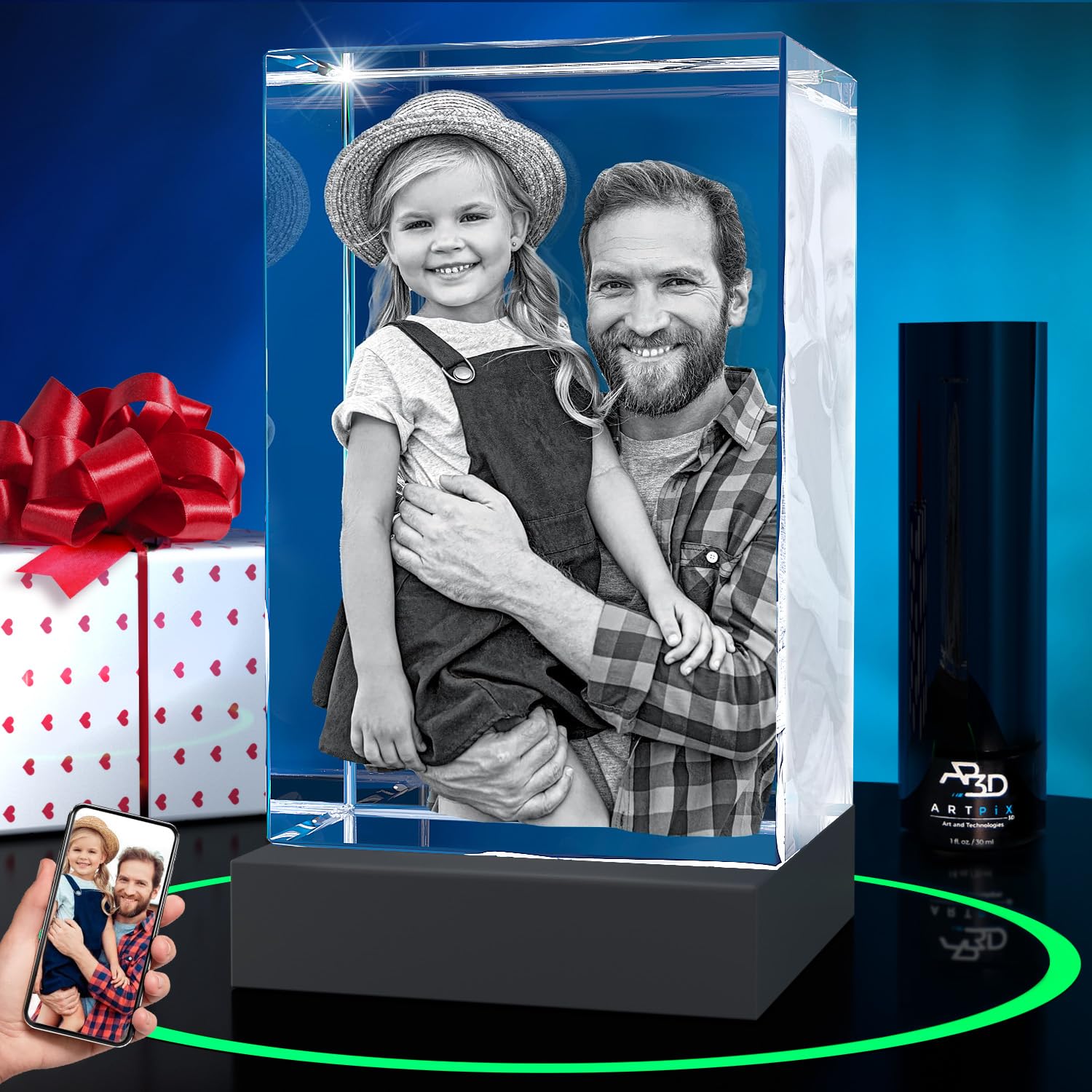 ArtPix 3D Crystal Photo